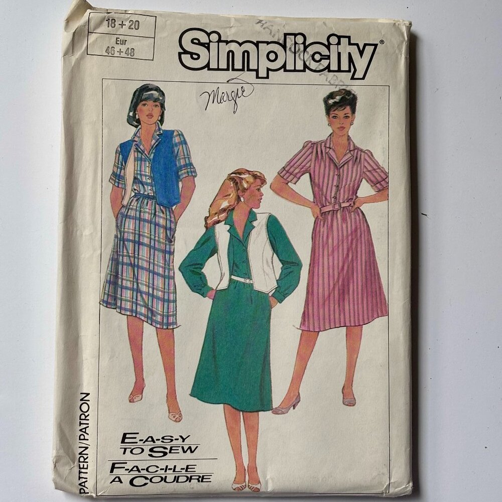 Simplicity Pattern 7423 - Picture 1 of 2